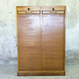Double curtain wood binder