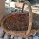 Country-style wicker basket