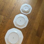 Service 18 pièces en porcelaine de Limoges Jammet-Seignolles – Céladon