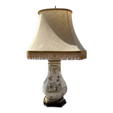 Earthenware lamp from Moustiers – polychrome decoration