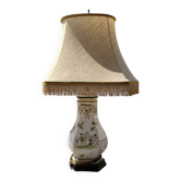 Lampe en faïence de Moustiers – décor polychrome