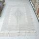 Authentic Nomadel Berber wool kilim rug Tunisian Margoum Beige Grey