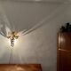 Hollywood Regency Gilded Wall Lamp by Hans Kögl
