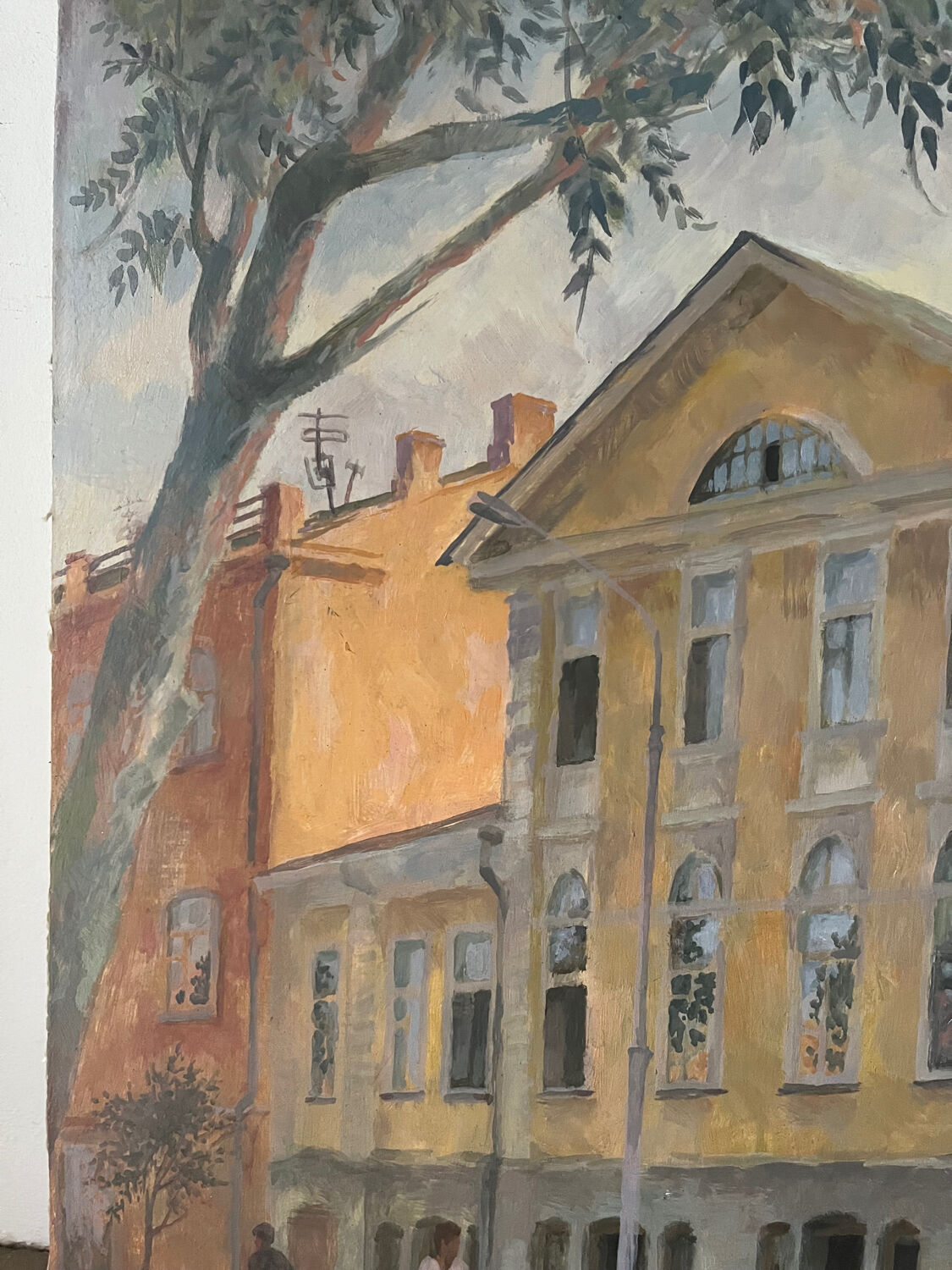 "The Tishashev House – Opochka" signed A. A. Yeremin