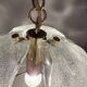 Kaiser Leuchten. Ceiling lamp/pendant lamp, Murano glass, Germany, 1960s.