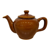 Individual earthenware teapot