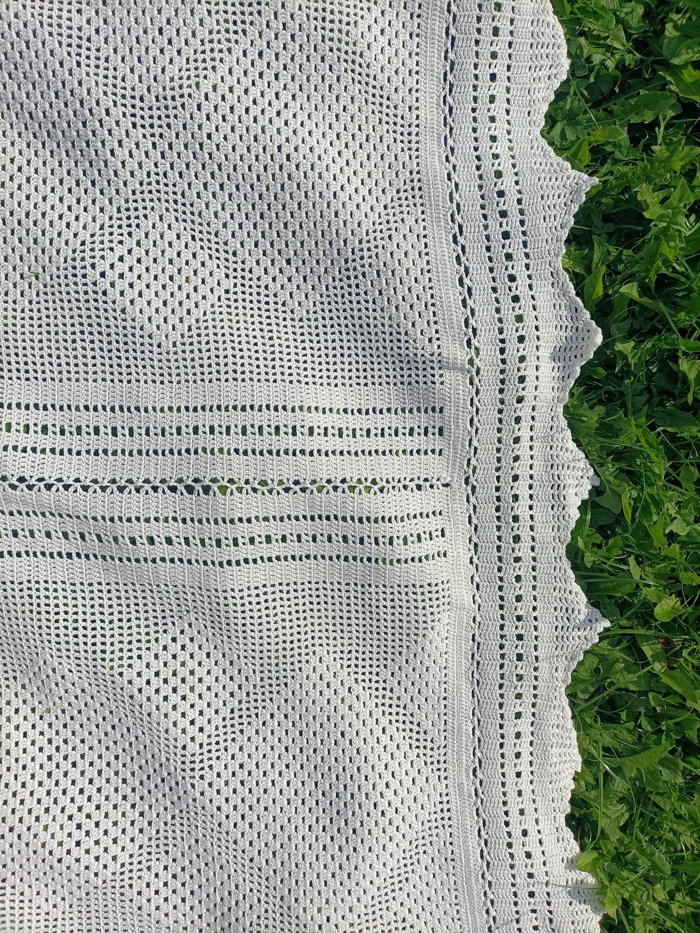 Dessus de Lit Vintage broderie