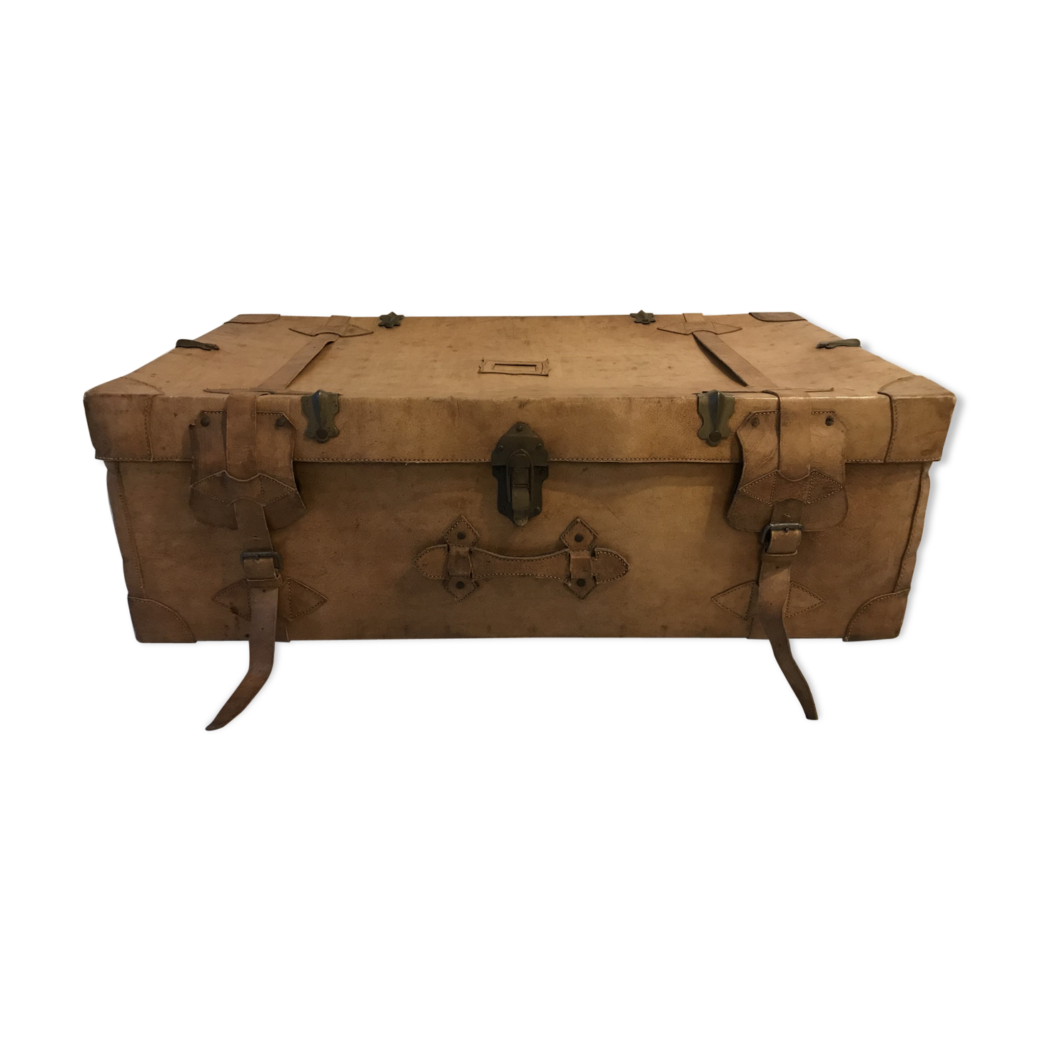 Old trunk leather