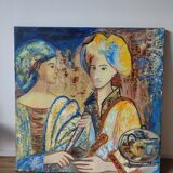 Oil on canvas
