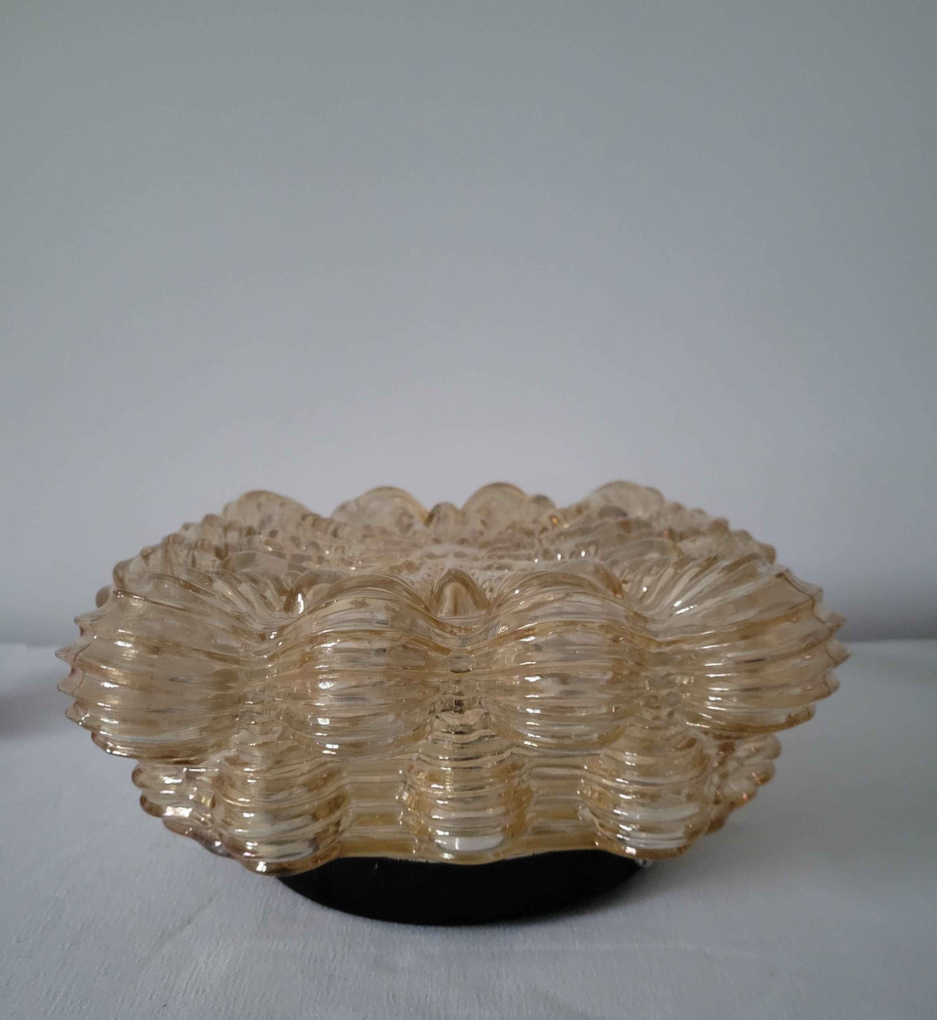 Limburg amber glass ceiling lamp