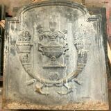 Fireplace bottom plate in cast iron XX century