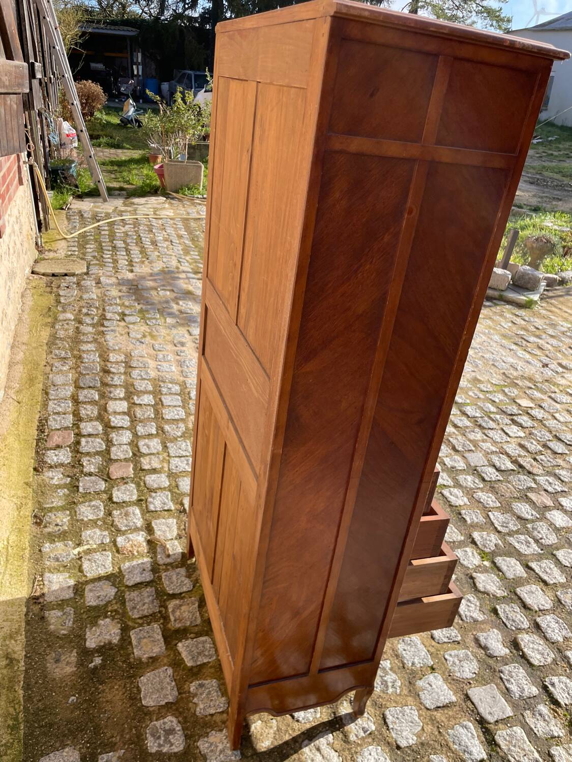 Vintage wooden secretary