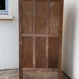 Parisian wardrobe art deco wood brut