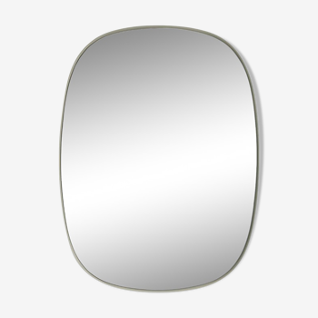 Miroir contour gris