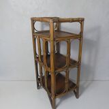 rattan bedside table