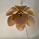 Suspension fleur de lotus double corolle pétale vintage