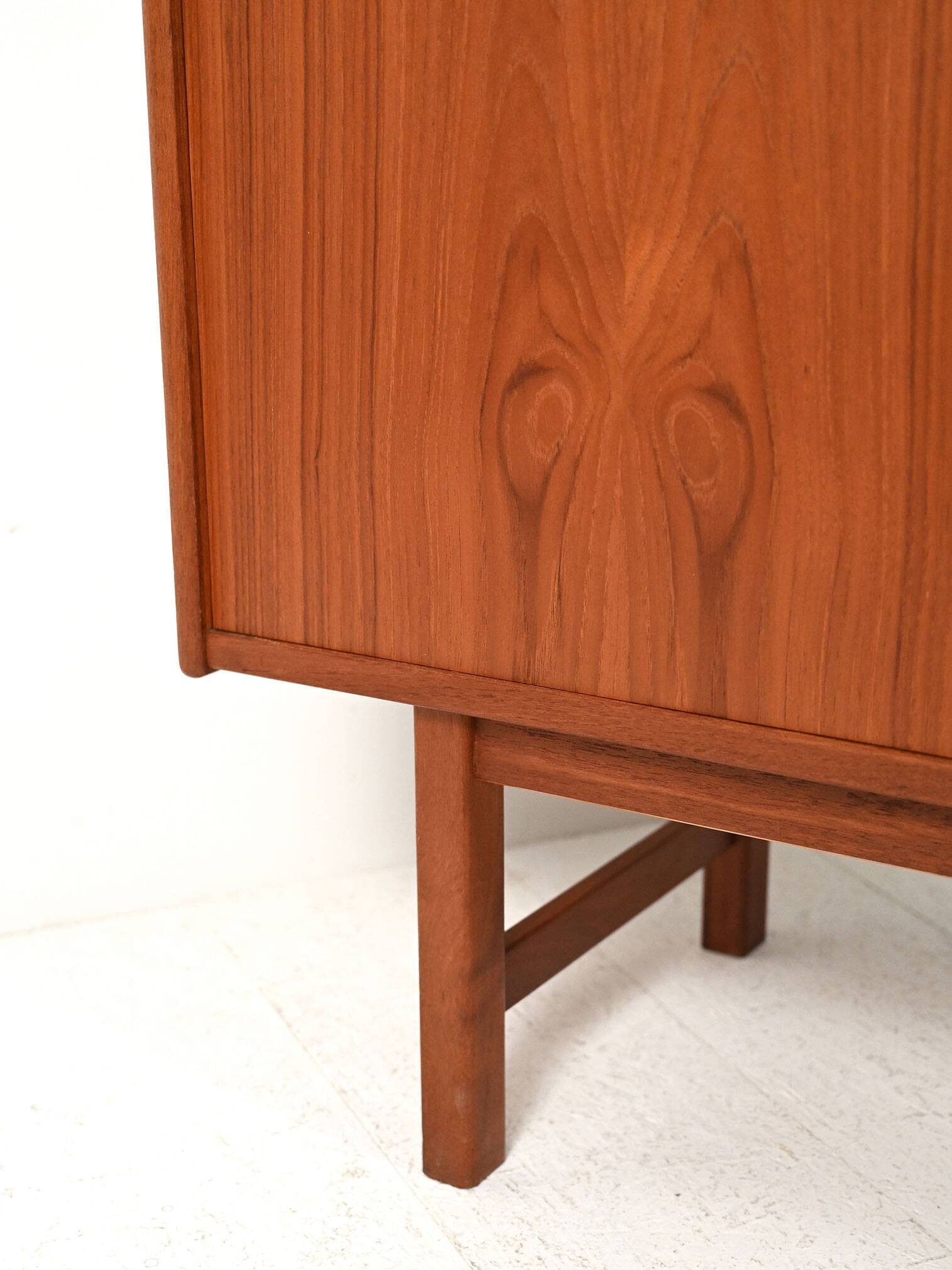 Scandinavian 1960s sideboard with projecting handles