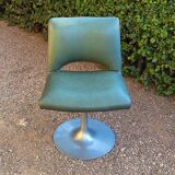 Vintage tulip foot armchair