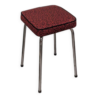 Stool with chrome legs