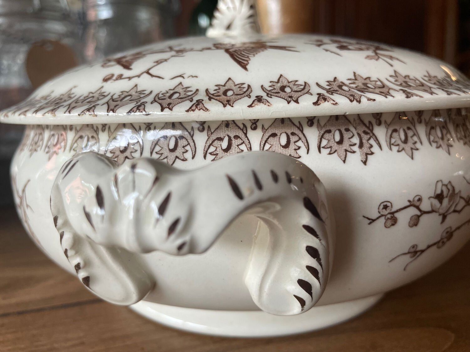 Very rare, soup tureen M Chanut, E. Primard Paris.
