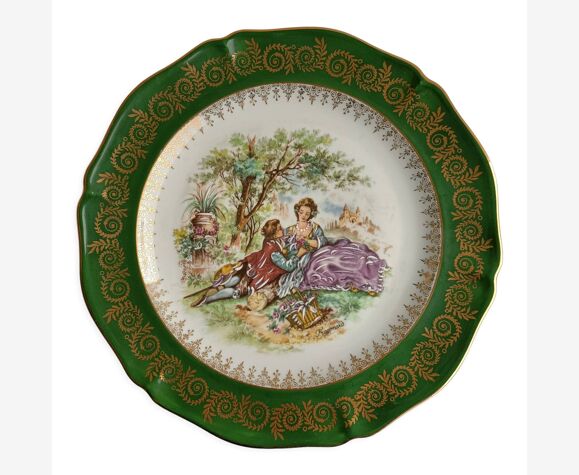 Assiette en porcelaine vintage Limoges