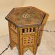 Table d'appoint en Moucharabia
