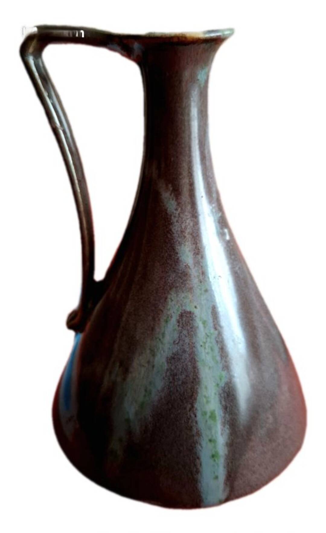 Stylised amphora vase in glazed ceramic Fournier-Demars Saint Amand