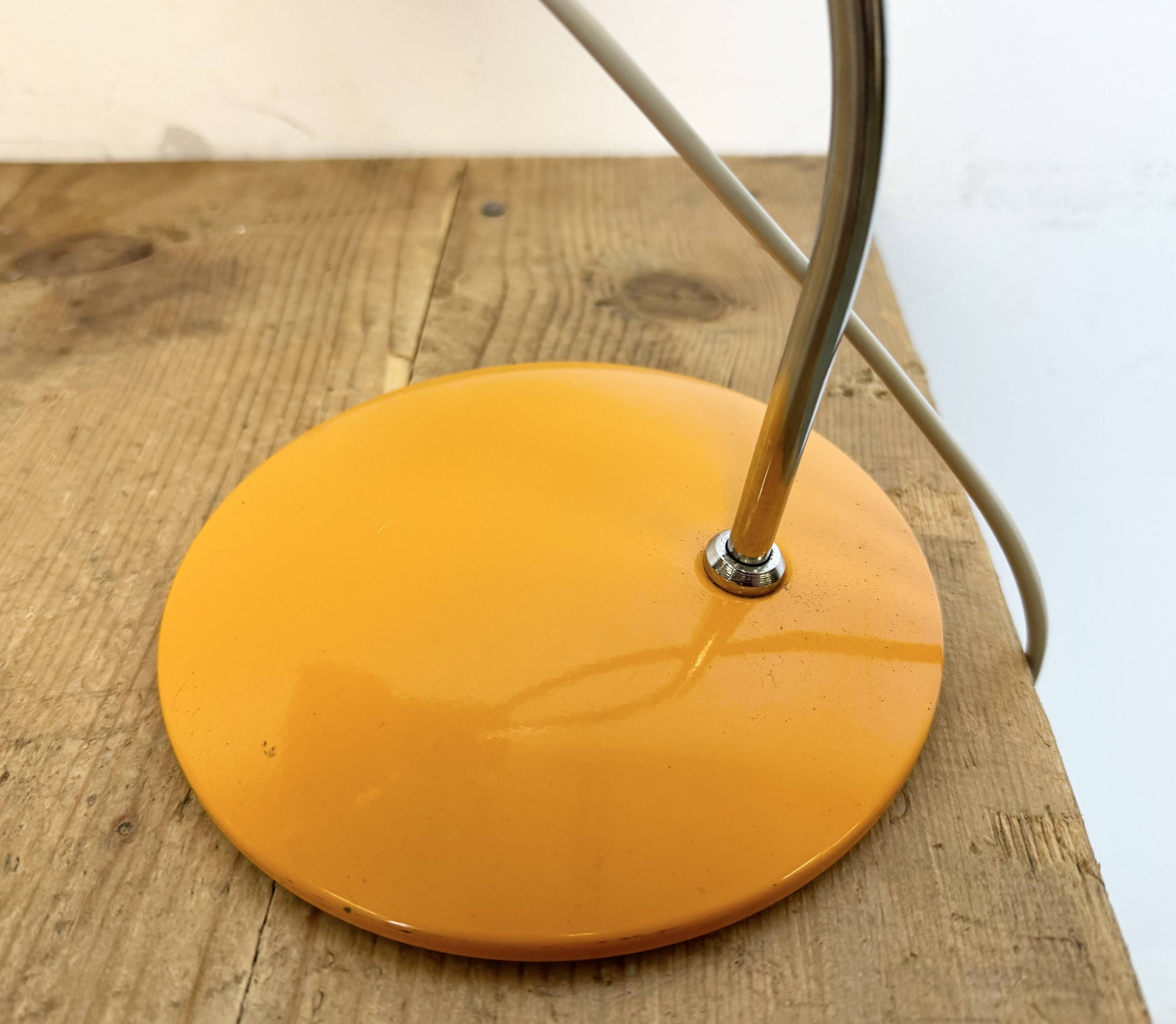 Orange Table Lamp by Josef Hurka for Napako, 1970s