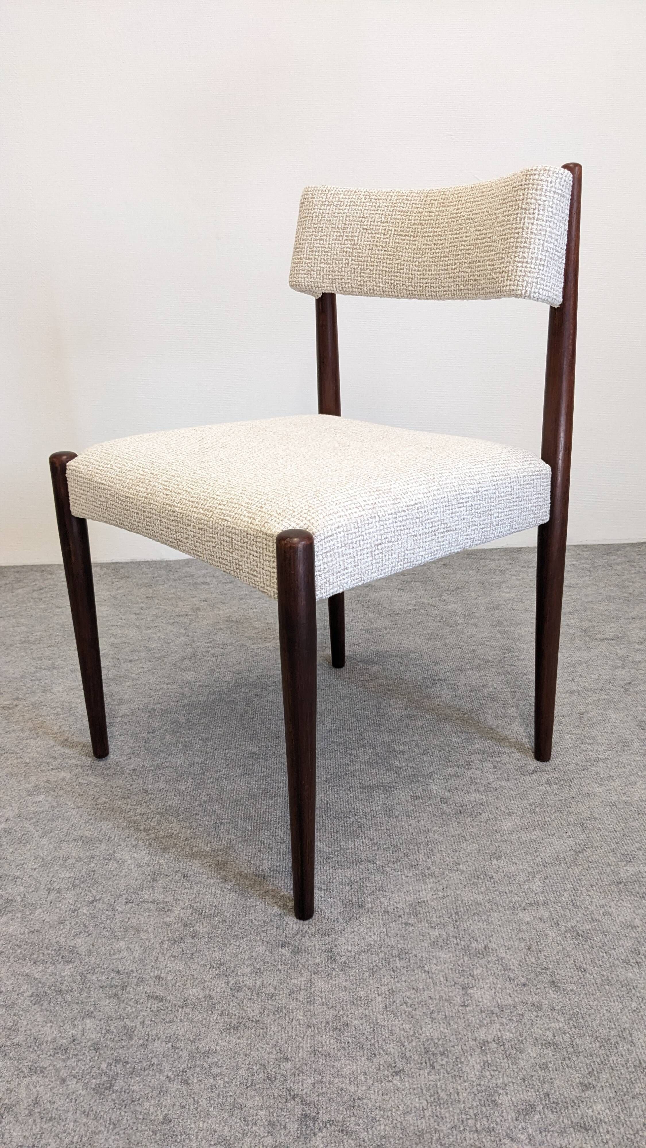 Série de 6 chaises d'Axel Bender Madsen pour Bovenkamp, Pays-Bas vers 1960