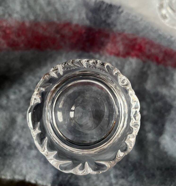 Large Daum crystal glasses Kim model