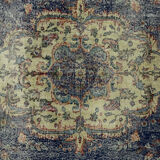 Anatolian handmade vintage rug 262 cm x 152 cm