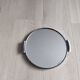 Plateau rond en miroir , vintage français , années 50