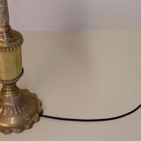 Floor lamp in brass