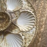 Set de 5 assiettes à fruits de mer Longchamp