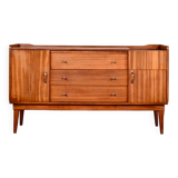 Midcentury Petite Sideboard / Cabinet In Teak From Austinsuite. Vintage Mod
