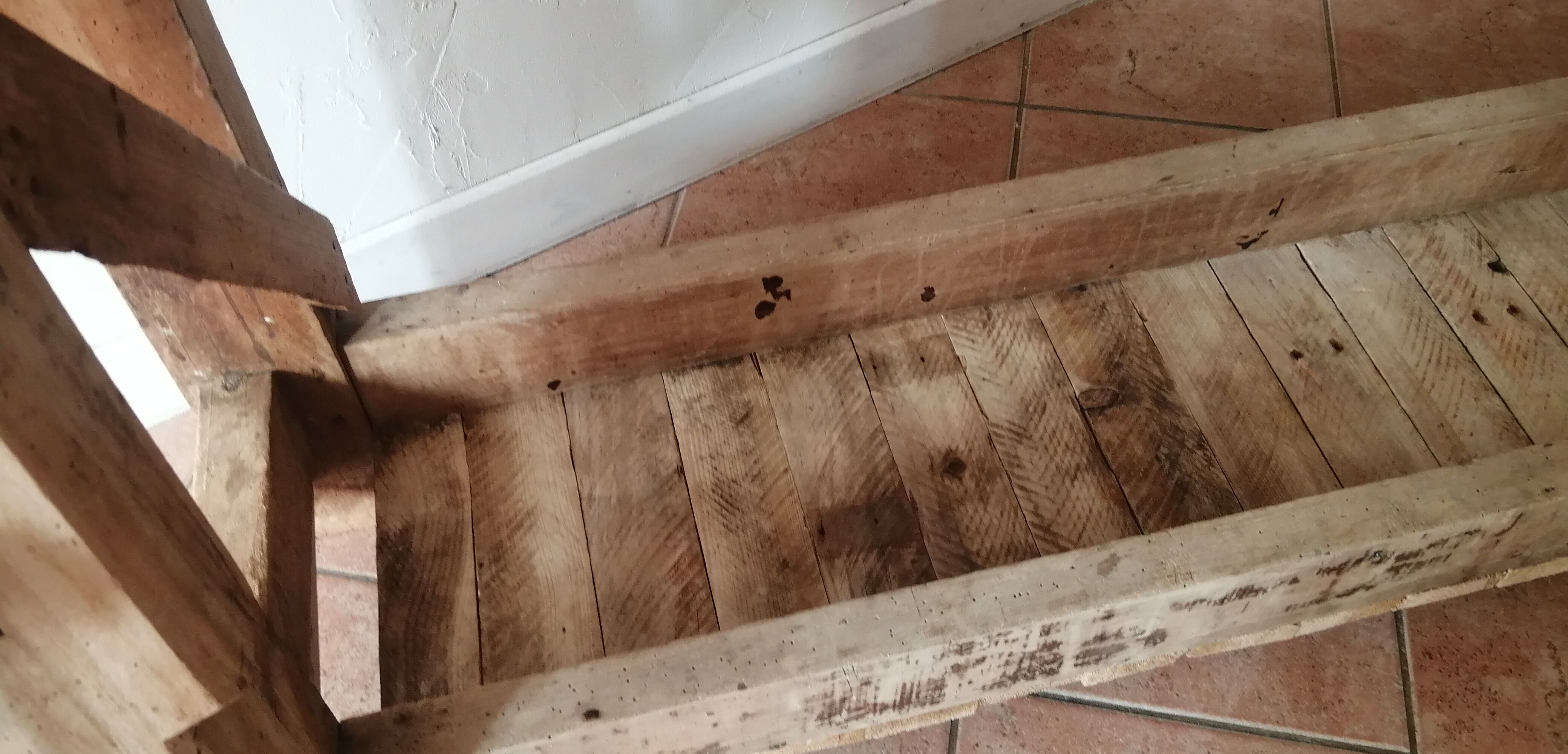 Former carpenter's workbench