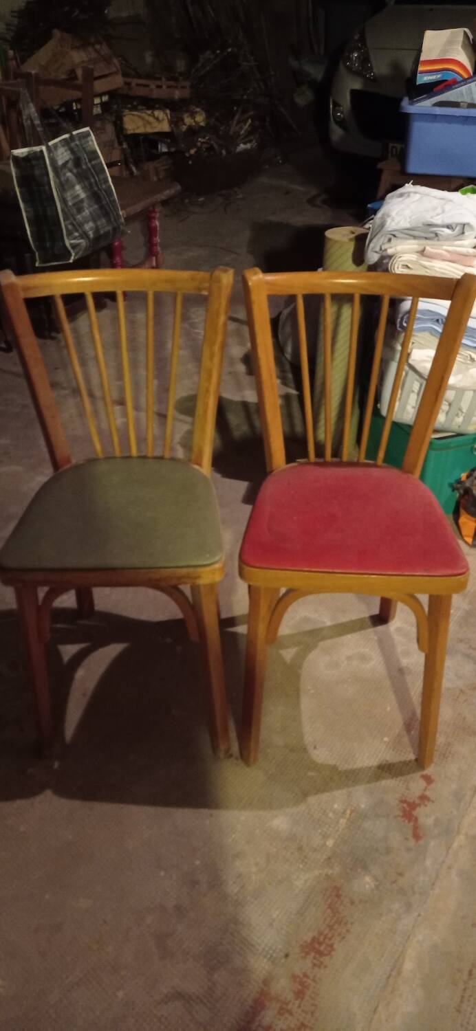 Set of 2 bistro chairs
