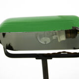 Green and black banker's lamp, Art Nouveau, 1920s