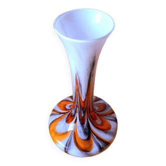 Carlo Moretti Murano space age vase 70s