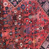 Tapis ancien persan Malayer fait main 180x322 cm