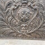 Fireplace plate