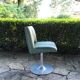 Fauteuil pied tulipe vintage