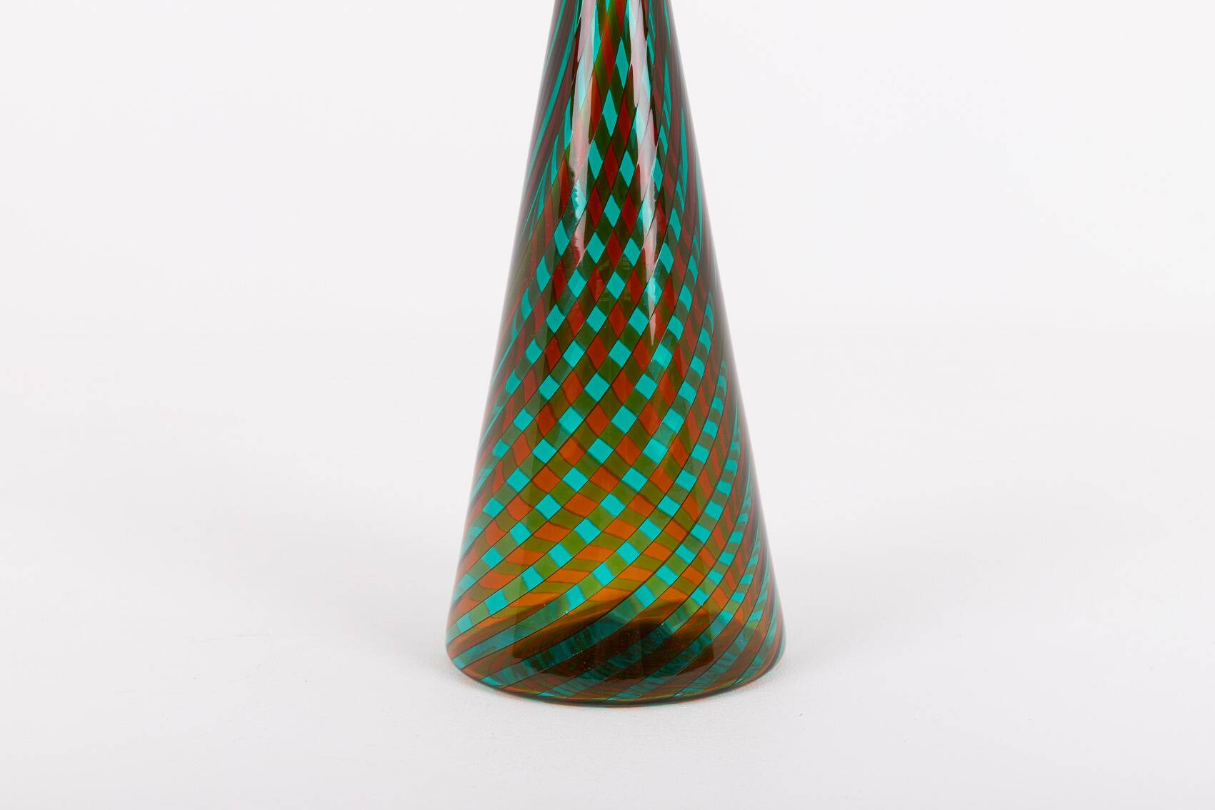 VeArt Murano Glass Decanter, 1980’s Italy