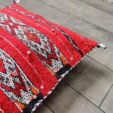 Kilim red cushion berber cushion