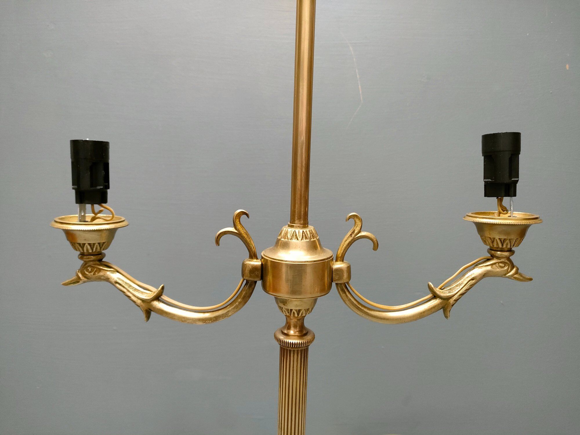 Napoleon III style zoomorphic lamp foot