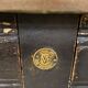 Vintage Parisian black patinated buffet