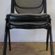 4 chaises Vertebra noires