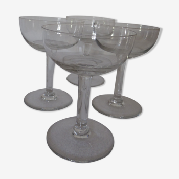 Set de 4 coupes à cocktail ou champagne