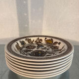 English Jacobean soup plates