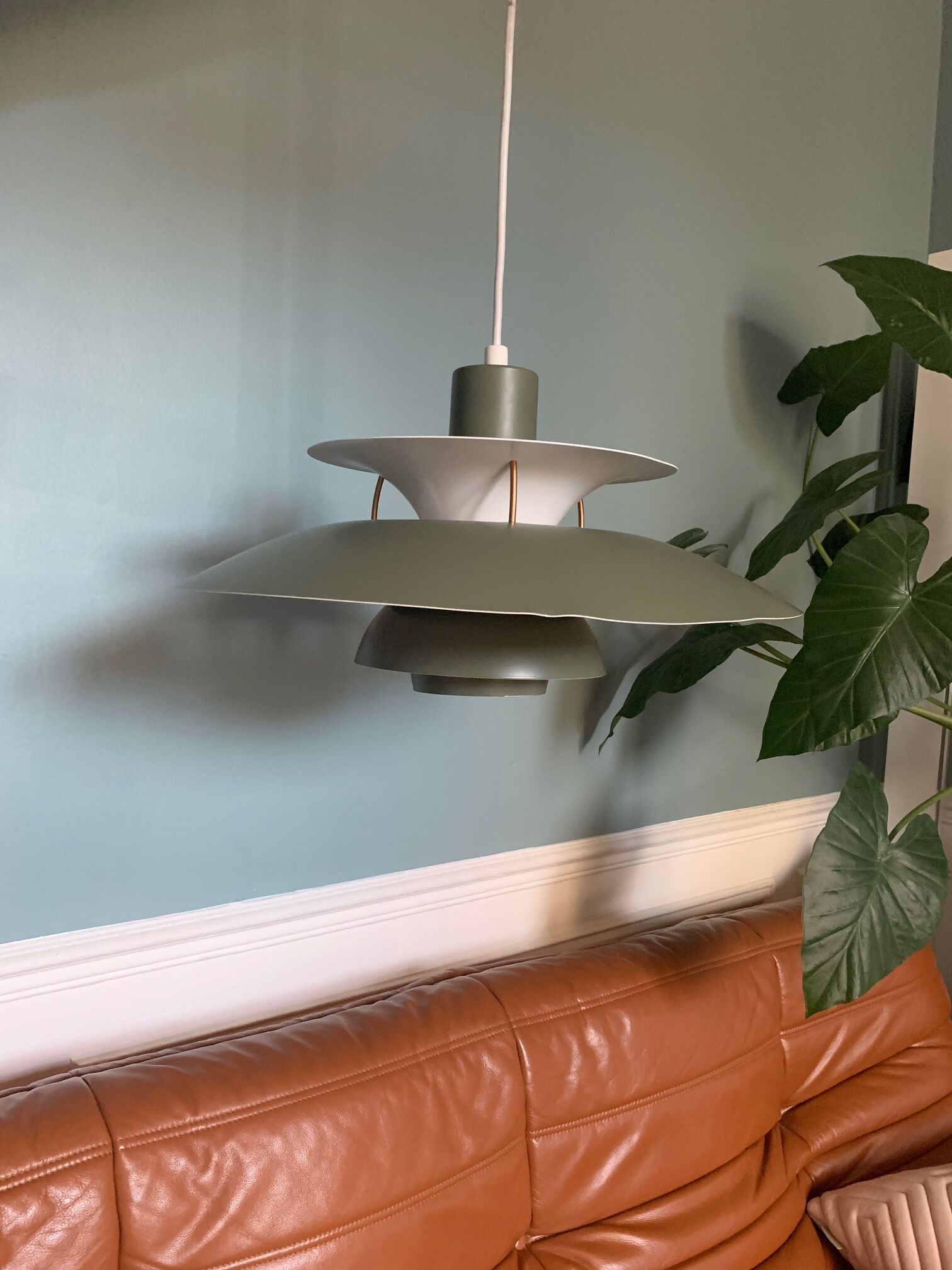 Green PH5 lamp Louis Poulsen